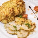 Капуста цветная запеченная с сыром 200гр